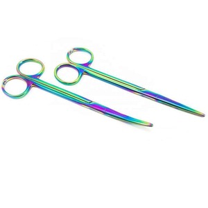 Tijeras Metzenbaum al por mayor, de acero inoxidable, manuales, de 145 mm de largo, rectas, instrumentos quirúrgicos con agarre, fabricante de Pakistán - Product Image 6