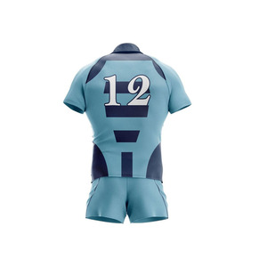 Uniforme de rugby de tela duradera y transpirable, estilo atlético, ideal para sesiones de práctica, partidos y uso deportivo diario, en venta. - Product Image 4
