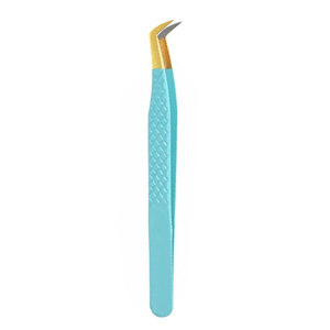 Pink Gold Plated <b>Eyelash</b> Tweezers Precision Pointed Tip <b>Beauty</b> <b>Tool</b> for Lash Extension Eyebrow Shaping and Brow Care cosmetic - Product Image 1