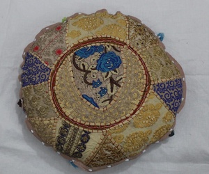 Handmade Round Floor <b>Cushion</b> <b>Cover</b> Home Decorative Patchwork Gypsy Roundies - Product Image 1