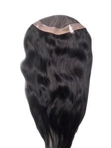 Tupé de Cabello Humano Indio para Mujer, Múltiples Estilos (Onda de Agua, Onda Natural, etc.) Ligero 100-150g - Product Image 2