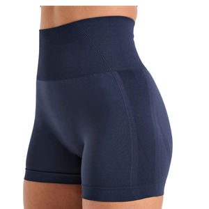 Shorts Deportivos de Cintura Alta para Mujer, Personalizados al por Mayor, de Secado Rápido, para Gimnasio, Fitness y Entrenamiento, OEM ODM - Product Image 2