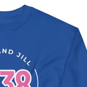 Sudadera Unisex Jack and Jill con Cuello Redondo, Color Rosa, Diseño Circular JJ 1938, Cómoda, Manga Larga, Ropa Casual al por Mayor - Product Image 6
