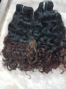 Jerry Curl Kinky <b>Curly</b> Deep Wave Water Wave Loose Wave Indian Virgin Remy 100g Bundles Unprocessed Machine Double <b>Extensions</b> All - Product Image 6