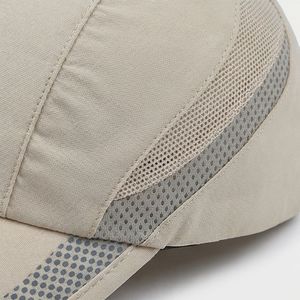 Gorra de Béisbol con Laterales de Malla Gris Claro, Estilo Deportivo para Exteriores, Fresca para el Verano, Universal, Adaptable, Diseño Avanzado para Hombre A1 - Product Image 5