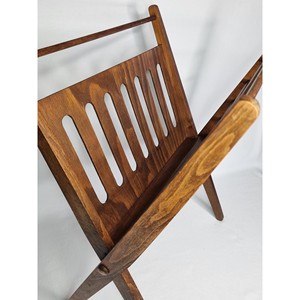 Revistero Plegable de Madera de Cedro Hecho a Mano |   Venta al por Mayor B2B - Product Image 4