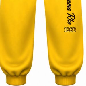 Sigma Gamma Rho <b>Women's</b> Oversized Tie Dye <b>Jogger</b> Pants <b>White</b> Gold Greek Sorority Trousers Custom Graphic Casual Streetwear - Product Image 6