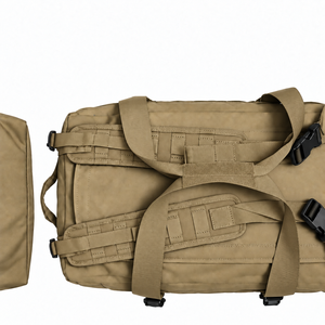 Sac de voyage tactique M FITNESS - 80L, grande capacité, nylon, résistant à l'eau, fermeture éclair, sangles en toile durables - Product Image 5