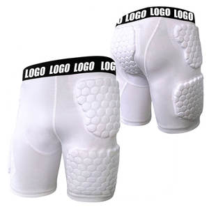 Pantalones de Compresión Acolchados para Fútbol Americano para Hombre, Precio Económico al por Mayor, Equipo de Protección para Fútbol, Ajuste Delgado, Transpirable - Product Image 1