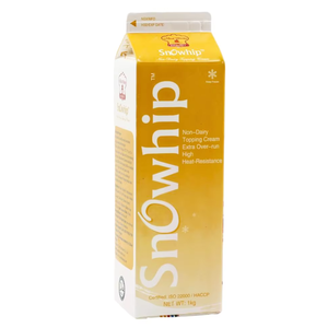 Crème Non Laitière de Fabricant, Meilleure Vente, OEM/ODM, HALAL, pour Boulangerie, Crème de Garniture Non Laitière Snowhip 1KG, Fournisseur, Bon Prix - Product Image 1