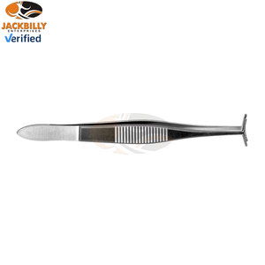 Pinzas de Fijación Oftálmicas Verdes con Puntas en Forma de T de 5 mm, 10 mm y 12 mm, Juego de Instrumentos Quirúrgicos de Acero Inoxidable con Certificación CE para Cirugía Ocular - Product Image 3