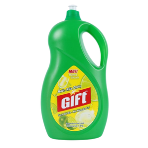 Jabón lavavajillas con aroma a limón 1.5Kg elimina la grasa de forma eficaz, dejando los platos limpios con un aroma fresco a limón. - Product Image 1