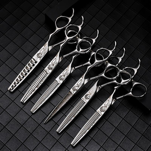 Tijeras de Peluquería de Acero Inoxidable 440C Ligeras y Ecológicas de Alta Calidad para Cortar el Cabello y Depilar - Product Image 1
