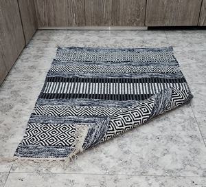 Alfombras de corredor de algodón de estilo moderno de tejido plano abstracto hecho a mano, decoración del hogar tejida personalizable para cocina, sala de estar, coche, uso de Golf - Product Image 5