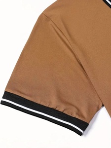 Ensemble 2 pièces en coton respirant et à séchage rapide pour homme, avec t-shirt et short imprimés du logo personnalisé, pour un confort sportif optimal. - Product Image 6