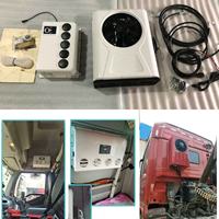 Climatiseur de stationnement 24V pour camion poids lourd, 1800-2200W, unité DC/AC pour la modernisation et la rénovation des cabines de semi-remorques