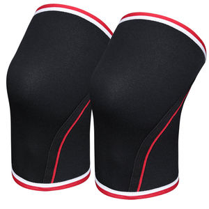 Genouillères de musculation en néoprène personnalisées avec logo, fabriquées en usine, genouillères de compression pour haltérophilie, service OEM - Product Image 2