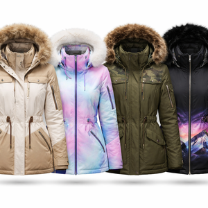 Wholesale Custom Breathable <b>Sequins</b> Winter <b>Jackets</b> for Women-High Quality Outerwear Supplier & OEM Manufacturer - Product Image 1
