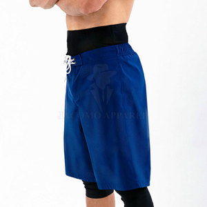Shorts Awrah longs et athlétiques pour hommes, avec tissu extensible et taille ajustable, pour l'entraînement et le quotidien - Product Image 3