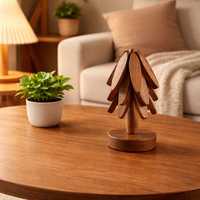 Sous-verres en bois, accessoires de table, décoration intérieure, sous-verres classiques en bois pour thé et café par Universal Overseas