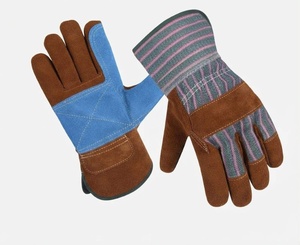Guantes de Seguridad JNM SAFETY JNM-2030 de Primera Calidad, de Piel de Vacuno, Resistentes al Calor y a las Chispas, 11 oz - Product Image 4