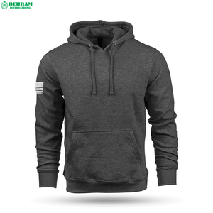 Sudaderas con capucha de felpa francesa de alta calidad, gruesas y básicas, 100% algodón, transpirables, de secado rápido, personalizadas. - Product Image 5