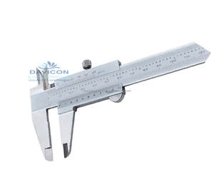 Calibre à pied à coulisse manuel en acier inoxydable à mâchoires longues DAVICON DE-428 - Instruments dentaires de base - Product Image 1