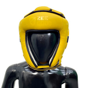 Protège-tête d'arts martiaux de qualité supérieure pour adultes, casque de boxe, protection faciale, protège-tête pour entraînement de combat - Product Image 1