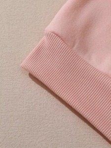 Sweat à capuche 100 % coton molletonné épais pour l'hiver, avec poche, respirant, style streetwear hip-hop, impression numérique, service OEM - Product Image 2