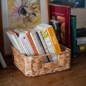 Cesta de Almacenamiento Cuadrada de Jacinto de Agua, Cesta de Almacenamiento Hecha a Mano, Venta al por Mayor, Ecológica, Hecha en Vietnam - Product Image 5