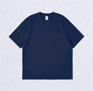 T-shirt promotionnel pour homme, blanc pur, 100% coton, 230 g/m², 8 oz, qualité supérieure, impression DTG DTF personnalisée par le fabricant - Product Image 3