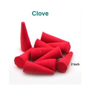 Cônes d'encens au clou de girofle naturel Fourniture en gros de cônes d'encens de meilleure marque Cônes d'encens à reflux (rose) - Product Image 1