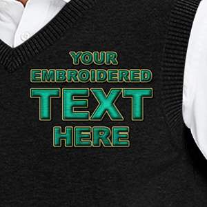 2025 Custom <b>Men's</b> <b>V</b>-<b>Neck</b> <b>Sweater</b> Vest 100% Cotton Solid Pullover with Embroidery & Personalized Logo - Product Image 3