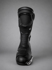 Botas de Motocicleta de Cuero con Cordones y Soporte Protector para la Rodilla para Motociclistas Adultos - Product Image 3