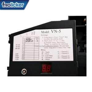 Sélecteur de pièces multiples électrique VN-5, pousseur de jetons, accepteur de pièces, machine de jeu d'arcade, marque FRO, modèle FR-VN5, prise américaine - Product Image 6