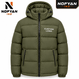 Chaqueta Acolchada de Burbujas Personalizada de Alta Calidad, Fabricante Mayorista, Chaqueta de Invierno Impermeable con Capucha, OEM ODM, Directo de Fábrica - Product Image 1