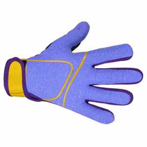 Outdoor Sports <b>Gloves</b> Full Finger PU Material Non Slip Unisex All Seasons Purple Black Yellow - Product Image 4