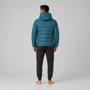 Veste matelassée pour homme de haute qualité, légère, chaude, en tissu isolant, coupe confortable, idéale pour l'hiver - Product Image 3
