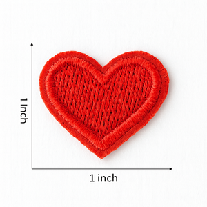 Parches Bordados de Corazones Pequeños de Excelente Calidad, Personalizados, Termoadhesivos / Para Coser, Paquete Surtido de 10 Colores, para Chaquetas y Bolsos DIY - Product Image 2