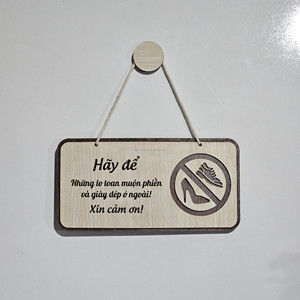 Letrero de Anuncio Temático de Arte en Madera Personalizado Premium, Tecnología de Corte Láser, Varios Colores, Diseño Minimalista/Rústico - Product Image 3