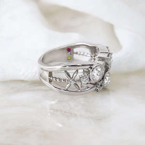 IGI/GIA Lab Grown Round Cut Diamond Vintage 14K Oro amarillo Boda/Anillo de compromiso Anillos finos unisex para aniversario perfecto - Product Image 2