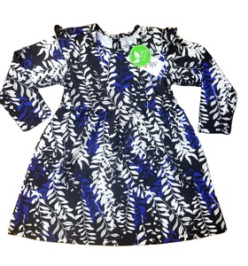 Pointeur côtes fabrication personnalisé imprimé été filles robe décontracté à manches longues t-shirt - Product Image 4