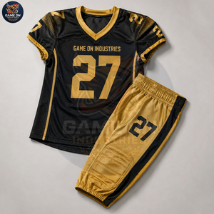 Top Sale Youth Adult Training Jersey & Padded Pants Breathable Sublimated Team Sports Wear Custom American Football Uniform Sets - Product Image 1