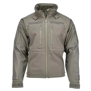 เสื้อแจ็คเก็ตผู้ชายแบบยุทธวิธี ผ้า softshell กันลม สีพื้น แขนยาว สำหรับใส่ล่าสัตว์ในฤดูใบไม้ร่วง - Product Image 1