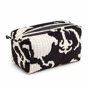 Pochette de voyage textile moderne à imprimé animal, taille moyenne, avec fermeture éclair, portable - Product Image 1