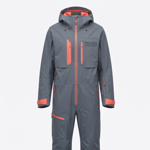 Combinaison de ski et snowboard d'hiver pour homme, imperméable 10 000 mm, coupe-vent, résistante au froid, personnalisable OEM, vente en gros - Product Image 1