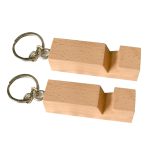Wood Keychain Wood House Shape Keychain With Metal <b>Ring</b> Wooden <b>Keyring</b> Best Selling Sale - Product Image 4