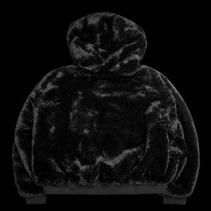 Men's Leather Hooded Sweatshirt Regular Fit Lined Solid Color Casual Winter Wear Pullover Knitted Eco-Friendly - Product Image 3
