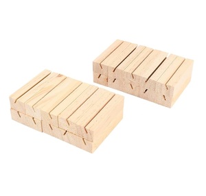 Custom Color Business Card Holder Case Wood Business Name Card Display Holder for Unique Desktop Wood Card Holder At Best Cost - Product Image 4