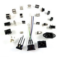 Conector DIP de 180 Grados con Doble Puerto USB A Hembra 2.0 de la Marca LITECONN Personalizado, Tipo RJ45, Conector Ethernet, Cumple con RoHS